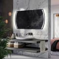 Miniatyrbild 2 av 4: LED Spegel med Touch Switch Kair 200x100 cm - Alasta