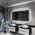 Miniatyrbild 3 av 4: LED Spegel med Touch Switch ALASTA Madrit 180x80 cm