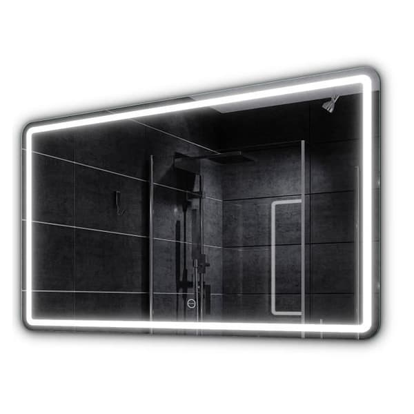 Alasta, LED Spegel med Touch Switch, Madrit 140x90 cm