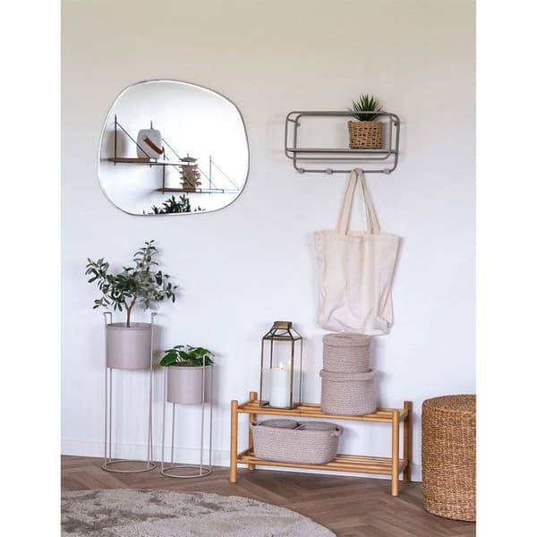 Designerspegel 60x70 cm vit