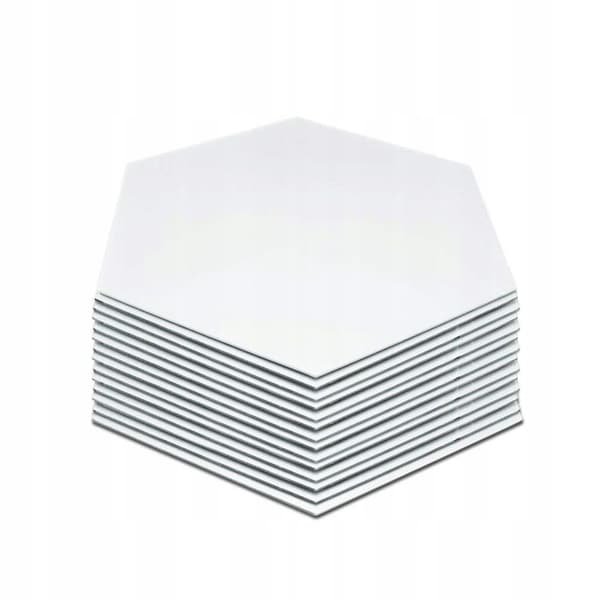 Heptagonin muotoinen peili 380515 8 kpl