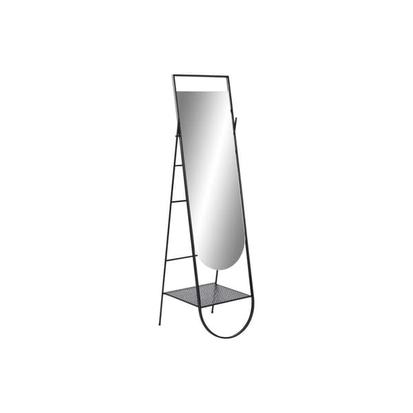 Garderobsspeglar Home ESPRIT Svart 44,4 x 40 x 162 cm