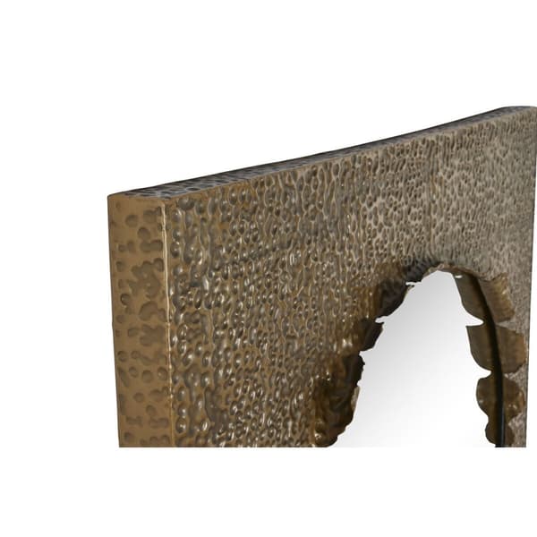Veggspeil Home ESPRIT Gyllen Metall 80 x 6 x 180 cm