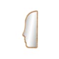 Miniatyrbilde 1 av 3: Veggspeil Home ESPRIT Naturell Moderne Scandi 50 x 4 x 120 cm