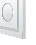 Miniatyrbild 6 av 8: Upplyst LED-badrumsspegel Rektangulär 60 x 80 cm Glamour med Bluetooth-högtalare Förstoringsglas