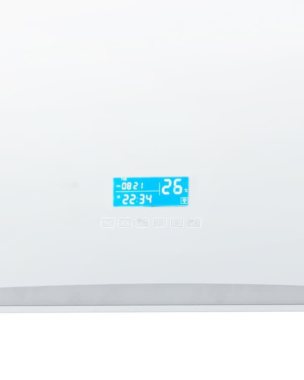 Vægspejl sølvglas 80 x 60 cm LED-lys antidug rektangel berøringskontakt til badeværelse moderne