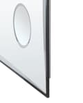 Miniatyrbilde 6 av 8: Baderomsspeil med LED-lampe Rektangulært 100 x 60 cm Glamour med Bluetooth-høyttalerforstørrelse