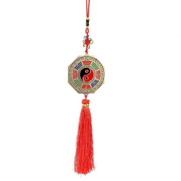 Bagua Yin Yang spegelhänge - Feng Shui skydd