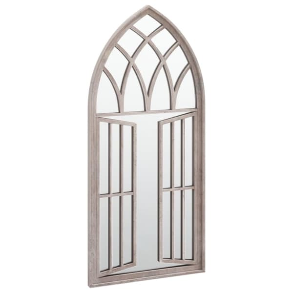 spejl 100x45 cm jern sandfarvet