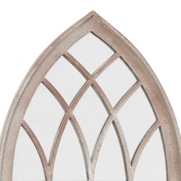 spejl 70x30 cm jern sandfarvet