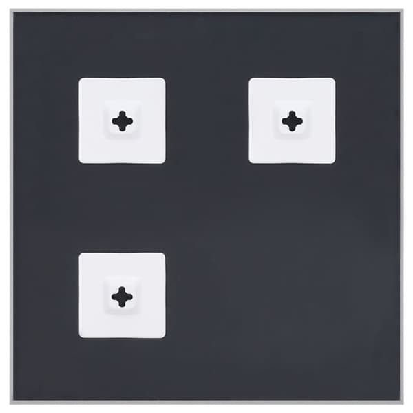 Spegel silver 40x40 cm