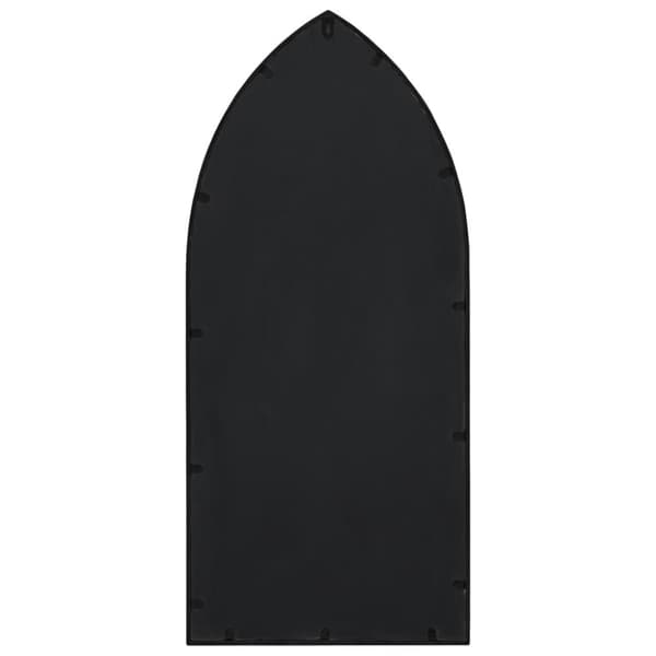 spejl 70x30 cm jern sort