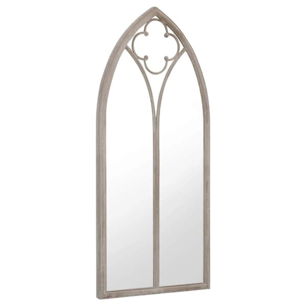 spejl 70x30 cm jern sandfarvet