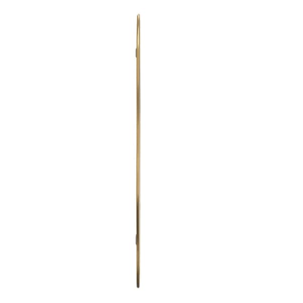 vægspejl 90x40 cm guldfarvet