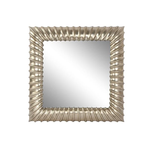 Seinäpeili Home ESPRIT Kullattu 95 x 8 x 95 cm