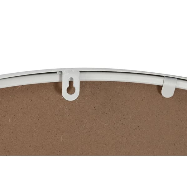 Väggspegel Home ESPRIT Vit Metall Speglar Modern 100 x 2 x 100 cm