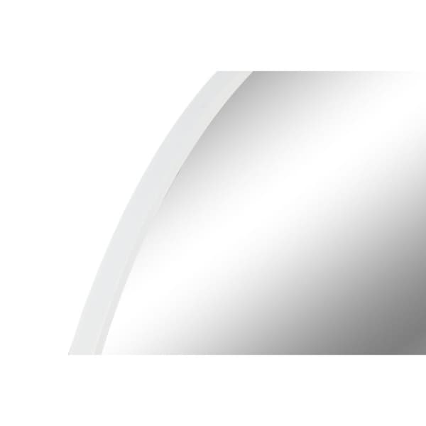 Veggspeil Home ESPRIT Hvit Metall Speil Moderne 100 x 2 x 100 cm