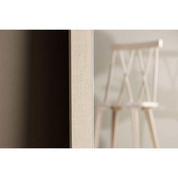 Memphis speil gulv 60x193 cm whitewash.