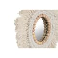 Miniatyrbild 2 av 3: Spegelspel Home ESPRIT Vit Boho 20 x 1 x 20 cm (3 Delar)