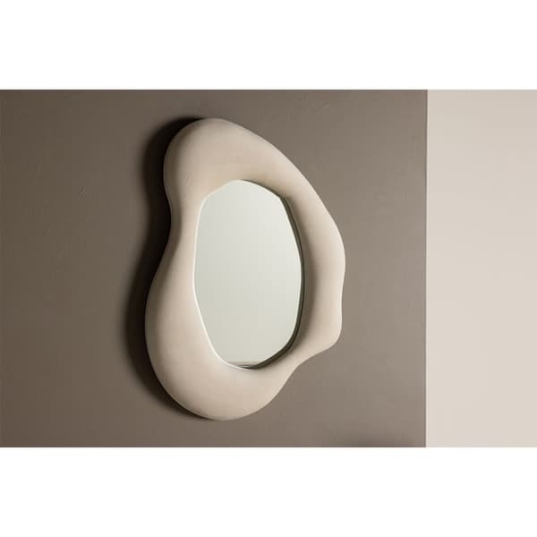 Louisville spejl 49x70cm beige.