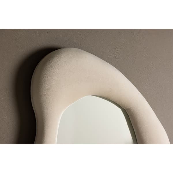 Louisville spejl 49x70cm beige.