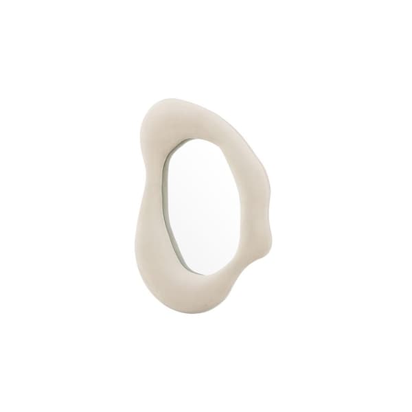 Louisville spejl 49x70cm beige.