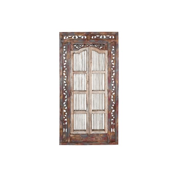 Peili Home ESPRIT Sininen Puu 90 x 4 x 180 cm