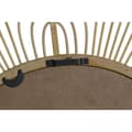 Miniatyrbilde 4 av 4: Veggspeil Home ESPRIT Naturell Scandi 80 x 2 x 80 cm