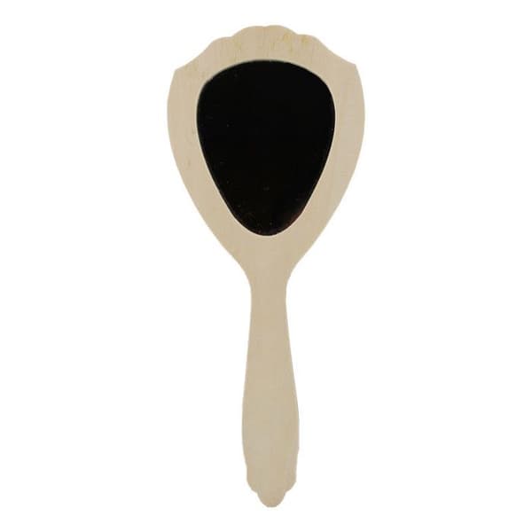 Spegel - Ej specificerat - Rå trä - Rektangulär - Beige - Anpassningsbar