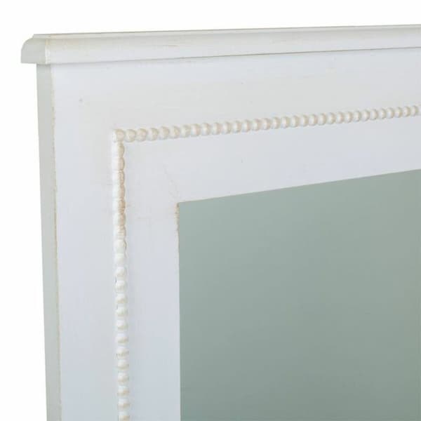Väggspegel Alexandra House Living Vit 3 x 90 x 70 cm Rektangulär