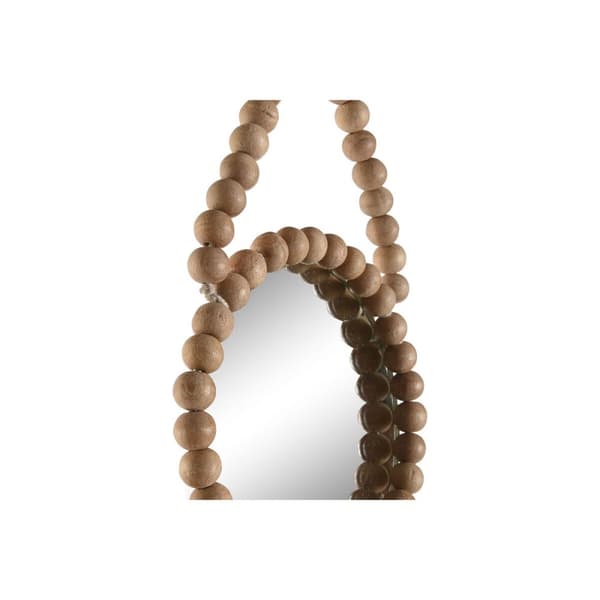 Spegelspel Home ESPRIT Naturell Scandi 15 x 1 x 24 cm (3 Delar)