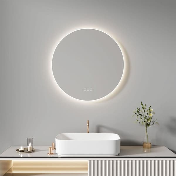 LED Seinäpeili BLUETOOTH 60 cm ROUND
