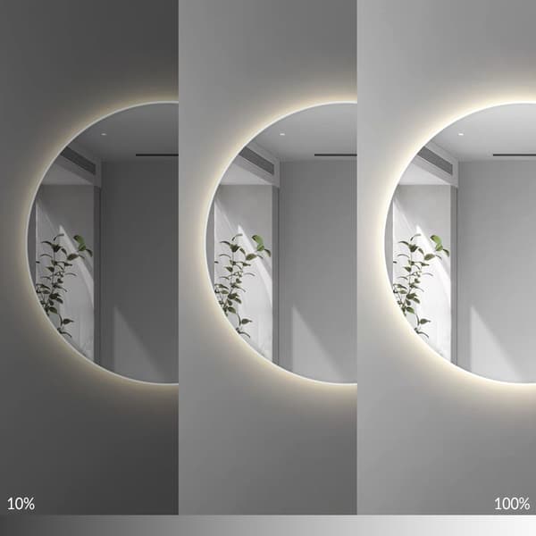 LED Seinäpeili BLUETOOTH 60 cm ROUND