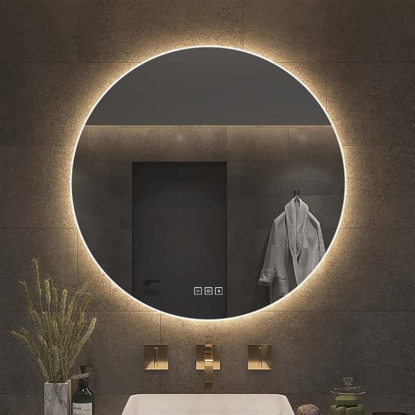 LED Seinäpeili BLUETOOTH 60 cm ROUND