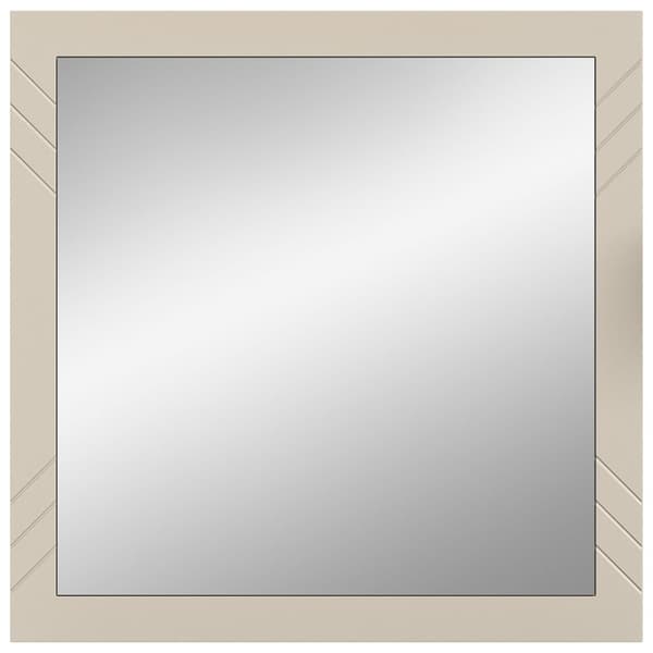 Notes speil matt beige, speil.