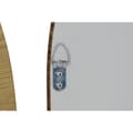 Miniatyrbild 4 av 4: Väggspegel Home ESPRIT Brun Beige Naturell Elfenben Scandi 55 X 2 X 75 cm (4 antal)