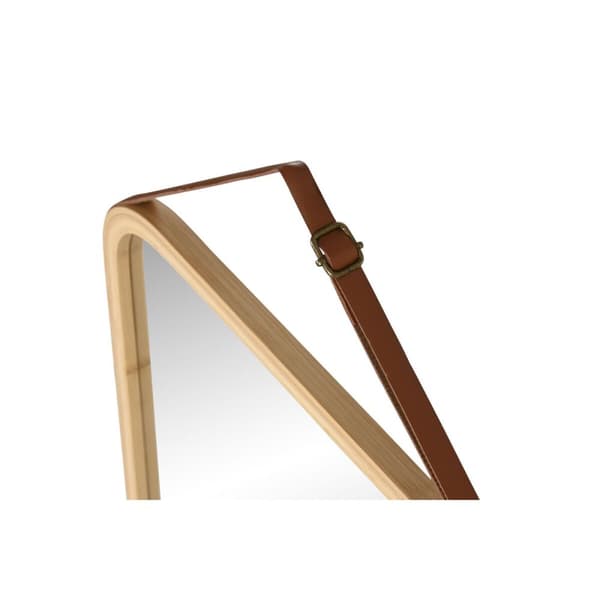 Veggspeil Home ESPRIT Naturell Grunnleggende 35 x 2 x 45 cm
