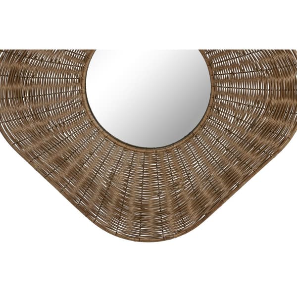 Väggspegel Home ESPRIT Bali 102 X 13,5 X 102 cm