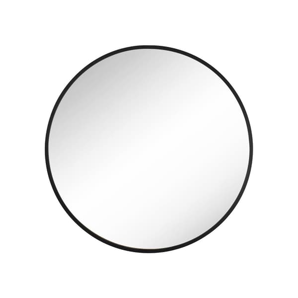 Wall Mirror - Round - Black Edge - Ø 61 cm