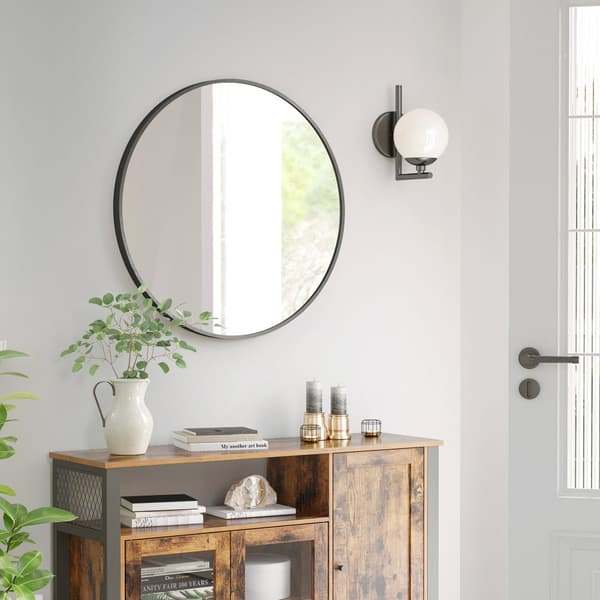 Wall Mirror - Round Mirror - Badeværelse Mirror