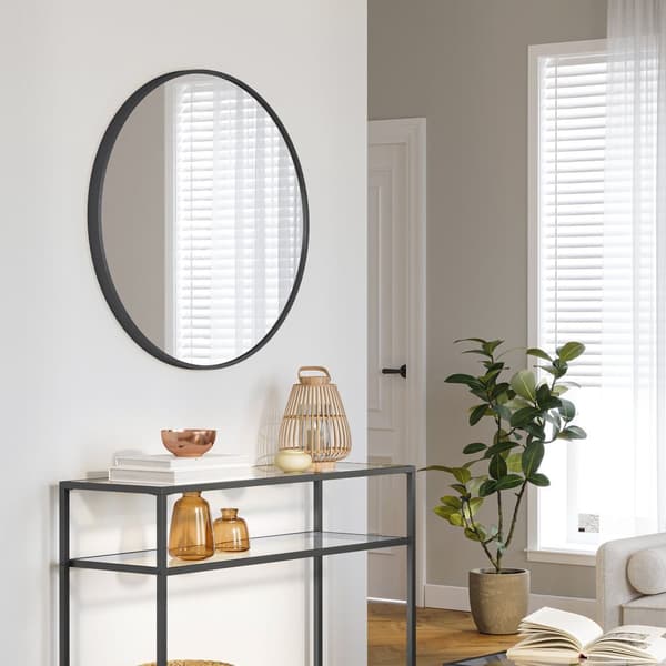 Wall Mirror - Round Mirror - Badeværelse Mirror