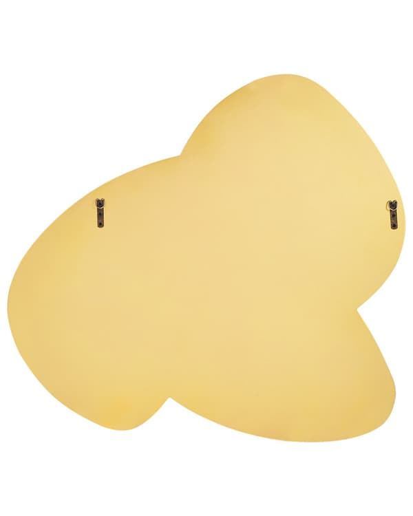 Veggspeil i Gullglass og MDF 99 x 89 cm Uregelmessig Form