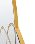 Miniatyrbilde 6 av 6: Veggspeil i Gullglass og MDF 99 x 89 cm Uregelmessig Form