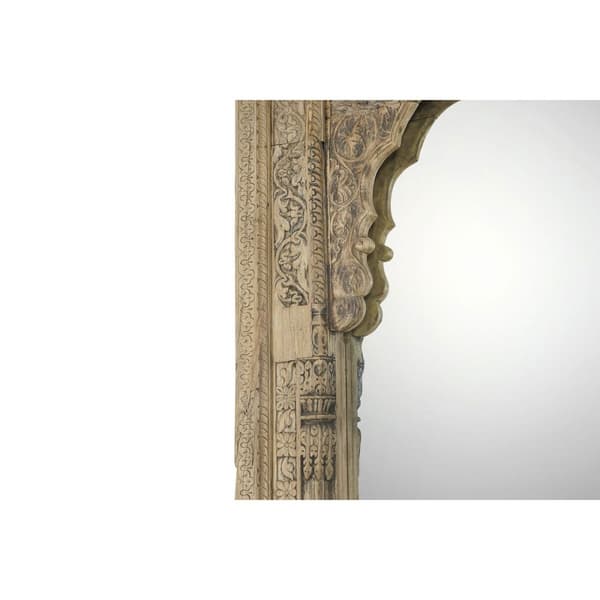 Veggspeil Home ESPRIT Naturell 160 x 14,5 x 260 cm