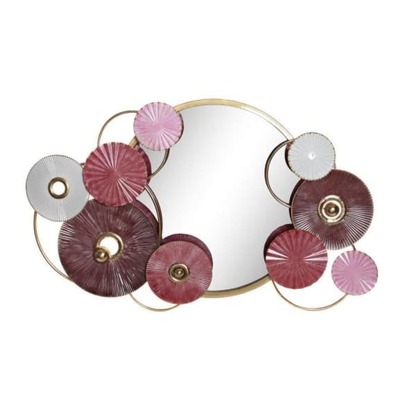 DKD Home Decor Metal Väggspegel (116 x 8 x 71 cm)