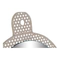 Miniatyrbild 2 av 4: DKD Home Decor Metall Glasväggspegel (2 st) (22 x 1,5 x 40 cm)