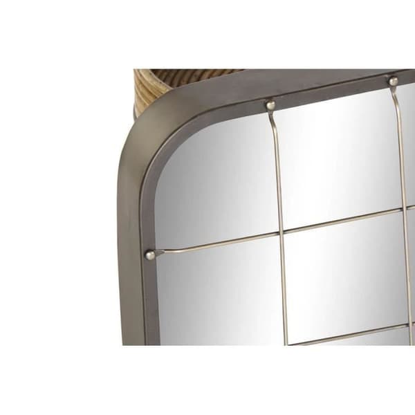 DKD Home Decor Metal Väggspegel (45,5 x 7,5 x 55 cm)