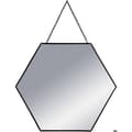 Miniatyrbild 4 av 5: Spegel - Atmosphera - Set om 3 - Hexagonal - Metall - Svart