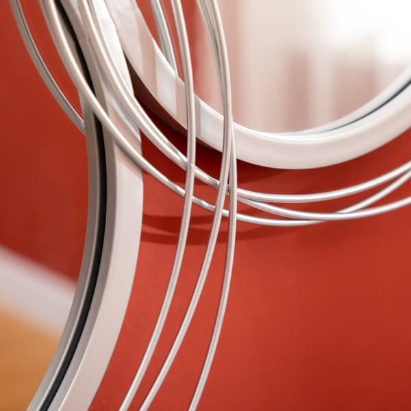 Rootz Mirror Set til vægdekoration - Wall Mirror - Hallway Mirror - Forbedrer elegance - 107 cm x 4 cm x 56 cm