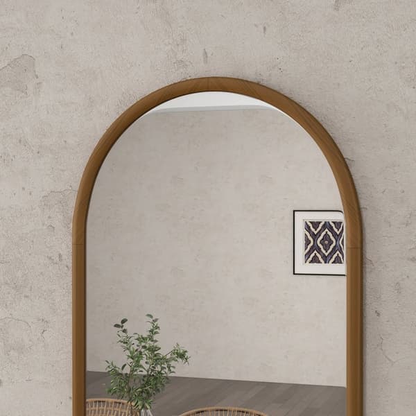 Rootz Arch Wall Mirror - Dekorativt spejl - Elegant Wall Accent - Shatter Protection - 110 cm x 65 cm